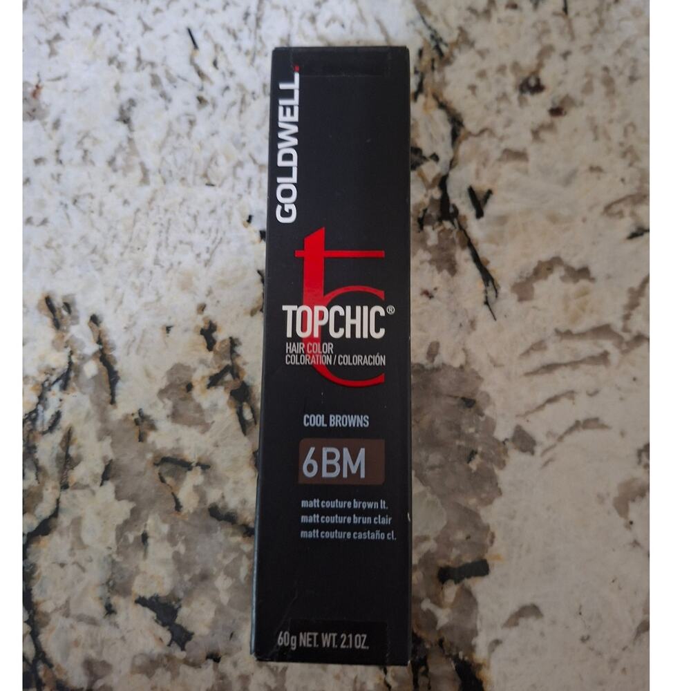 Goldwell Topchic Hair Color 6BM New 2.1 oz
